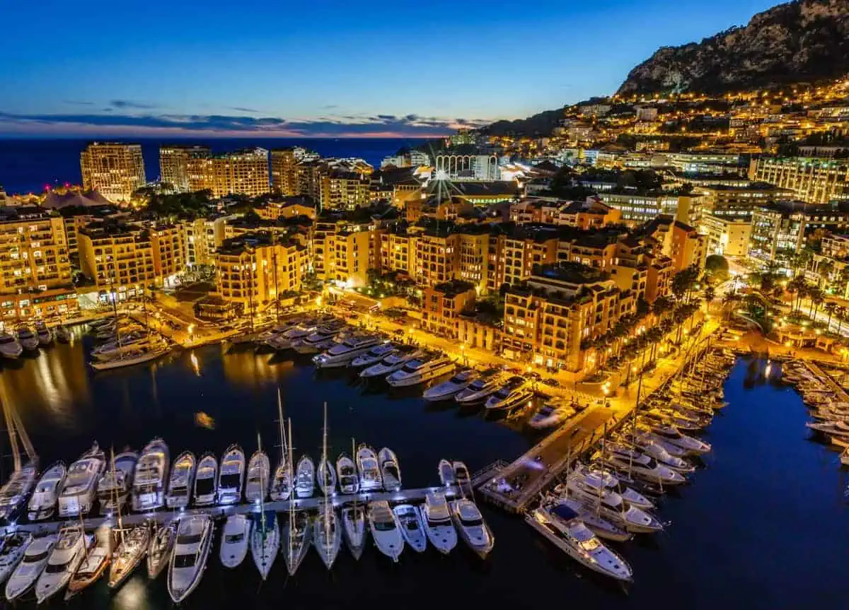 Fontvieille-and-Monaco-Harbor