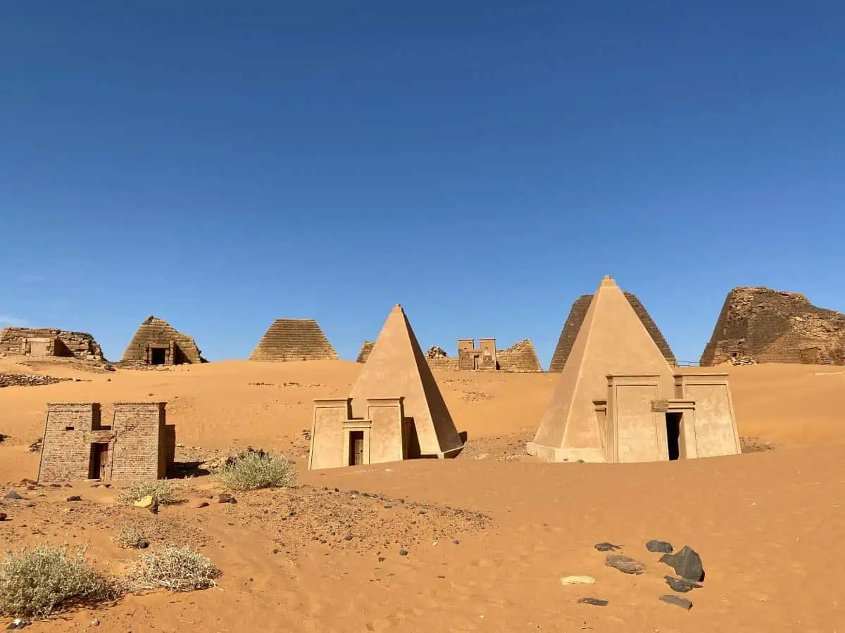 Pyramids-of-Meroe-Sudan