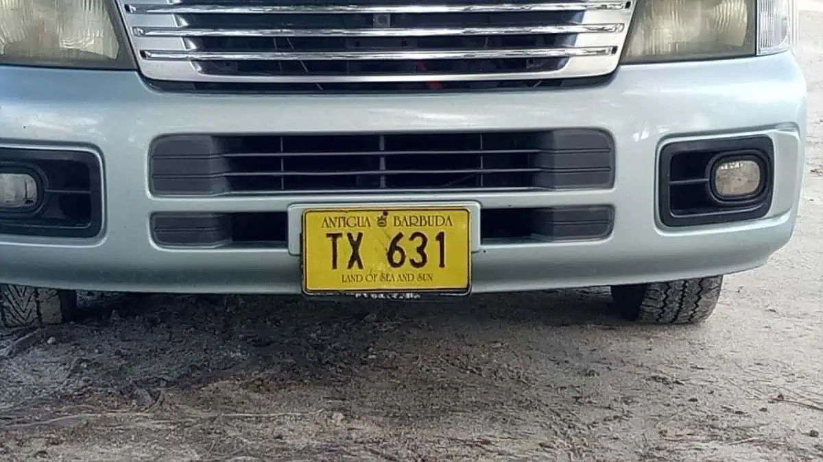 Antigua-&-Barbuda-Car-Number-Plate