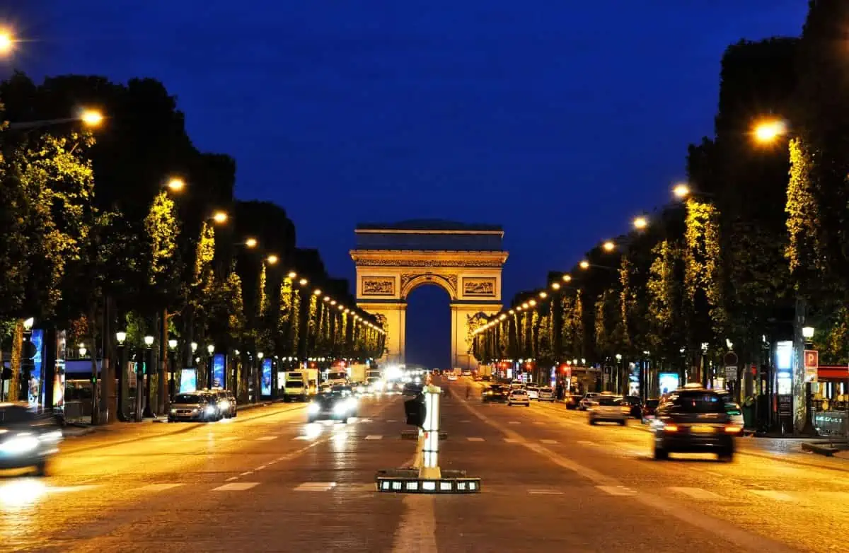 Where To Stay In Paris, France (2025 Guide) 15 The-Champs-Elysees-at-Night-Paris