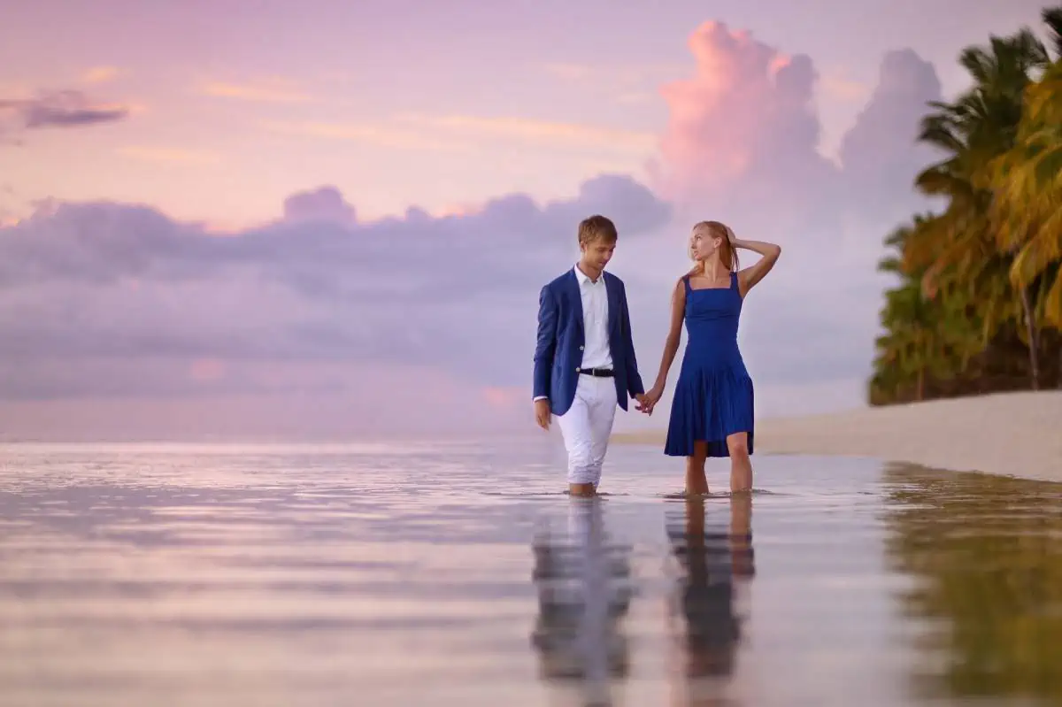A-Couple-on-a-Tropical-Beach