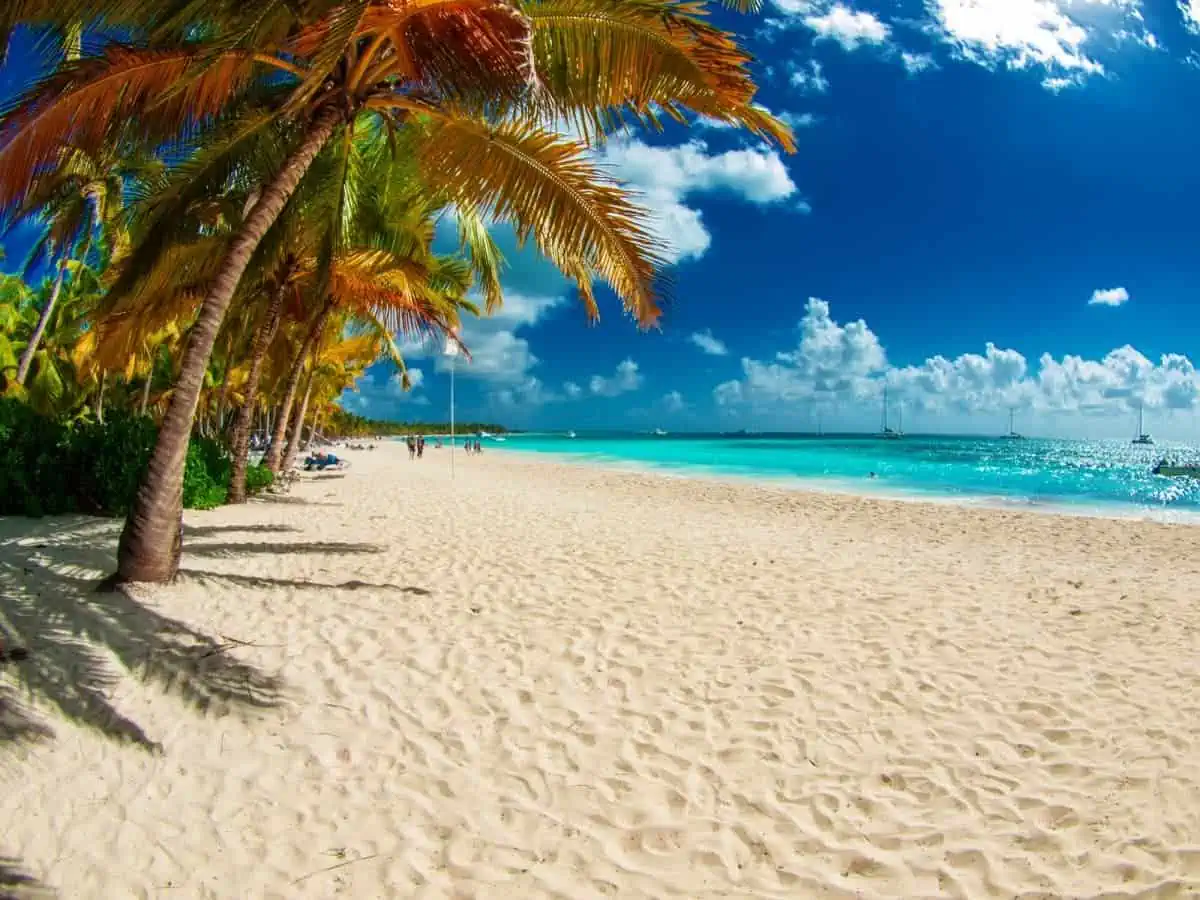 A-Caribbean-Beach-in-Dominican-Republic