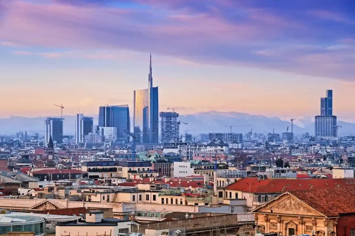 Milan vs Rome: An Honest Comparison in 2025 19 Milan-Skyline-from-Duomo-di-Milano-Italy