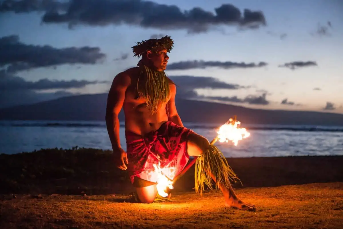 A-Traditional-Fire-Dancer-in-Hawaii
