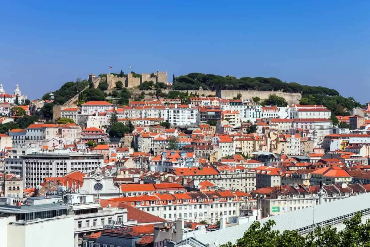 Aerial-View-of-Portuguese-Building
