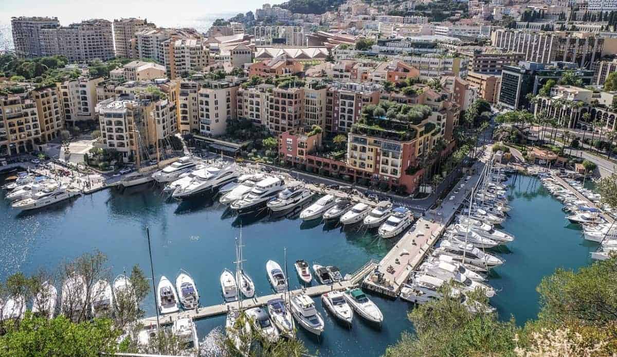 Fontvieille-and-Monaco-Harbor