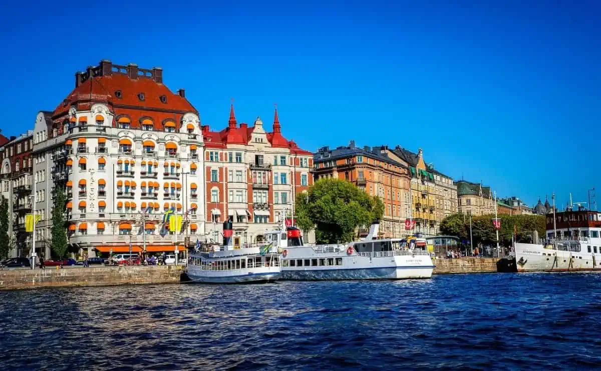 Moored-White-Cruises-at-Stockholm