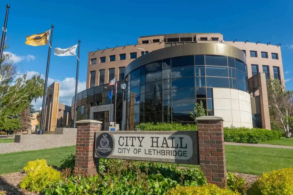 A-City-Hall-of-Lethbridge-Alberta