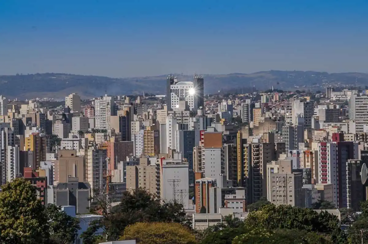 A City view of Campinas-in-Brazil