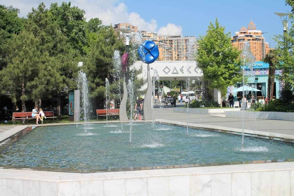 A-Fountain-at-Park-Odessa-Ukraine