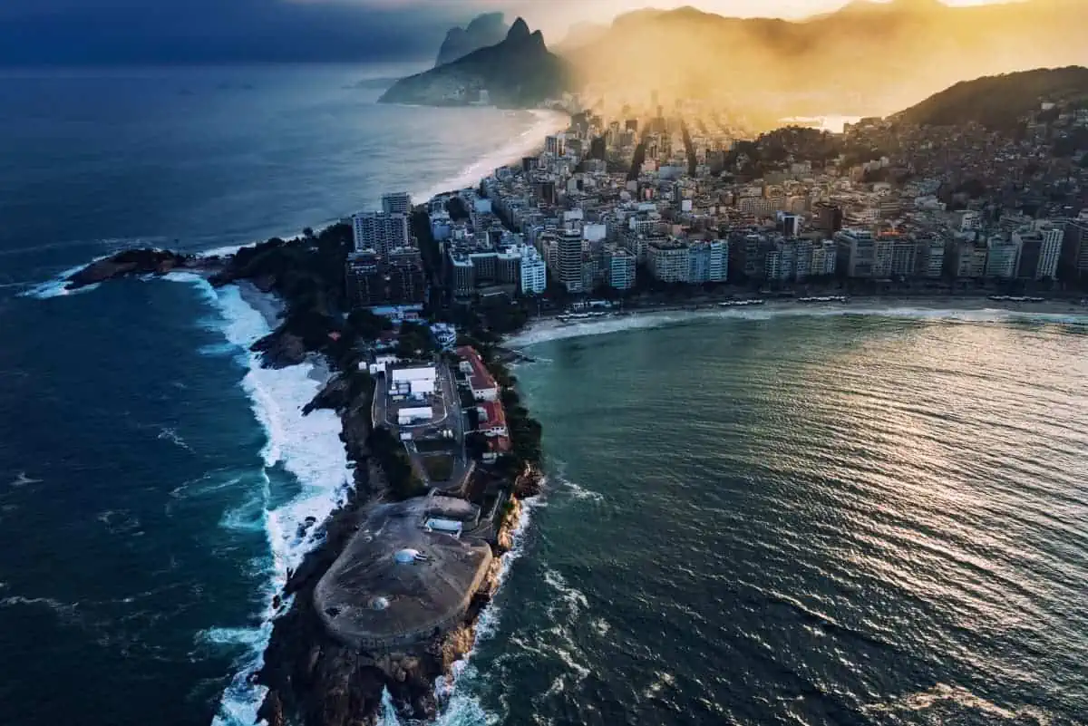 An-Aerial-View-of-Copacabana-Fortalezza