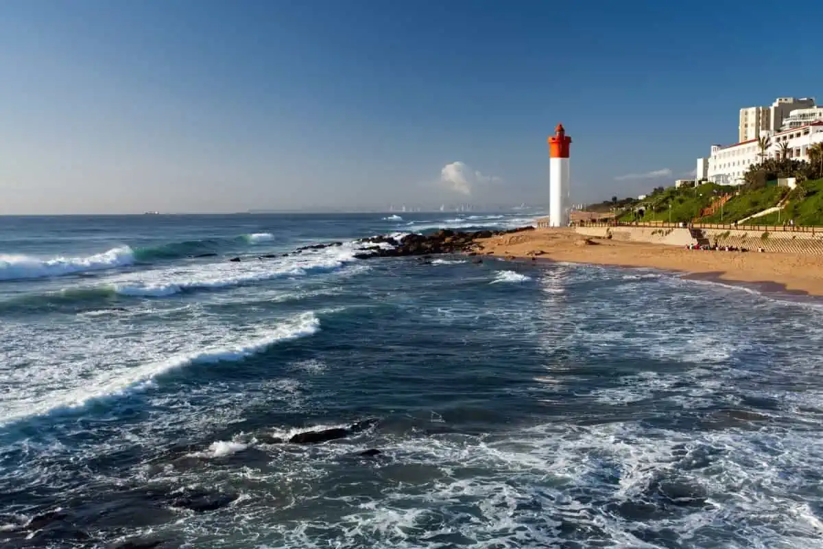 Umhlanga-Lighthouse-at-South-Africa