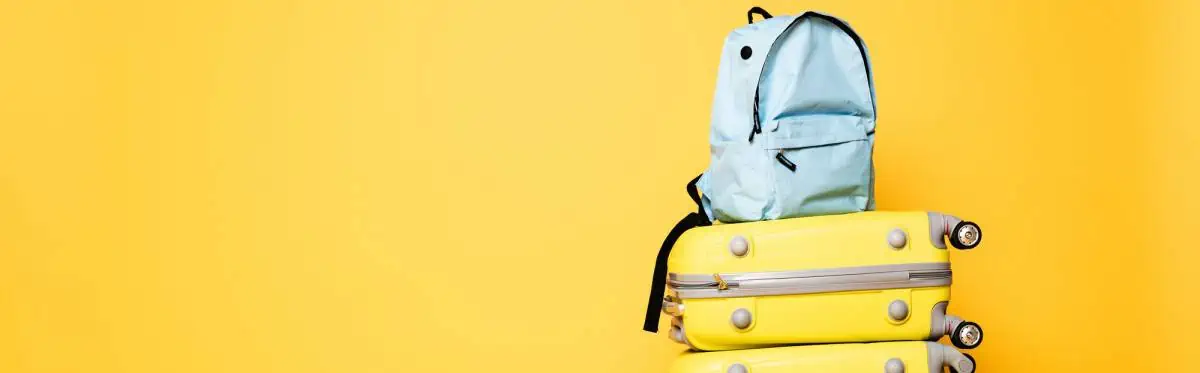 A-Travel-Bags-on-Yellow-Background