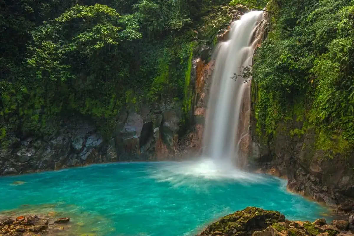 34 Cheap Places to Travel in 2025 | Best Budget Destinations 7 Rio-Celeste-Waterfall-Costa-Rica