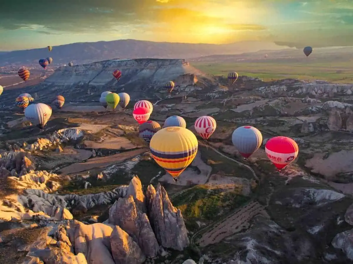 34 Cheap Places to Travel in 2025 | Best Budget Destinations 33 The-Air-Ballons-Over-Cappadocia-Turkey