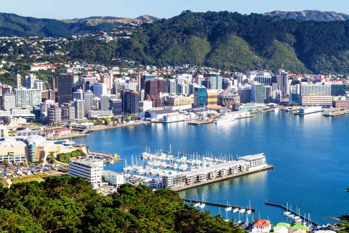 Wellington-City-Harbor