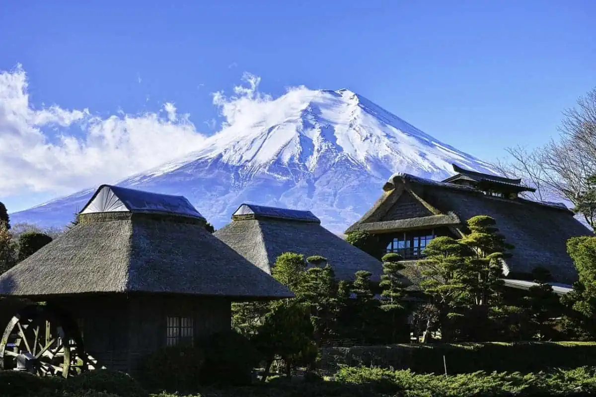 Ryokans near Mount Fuji