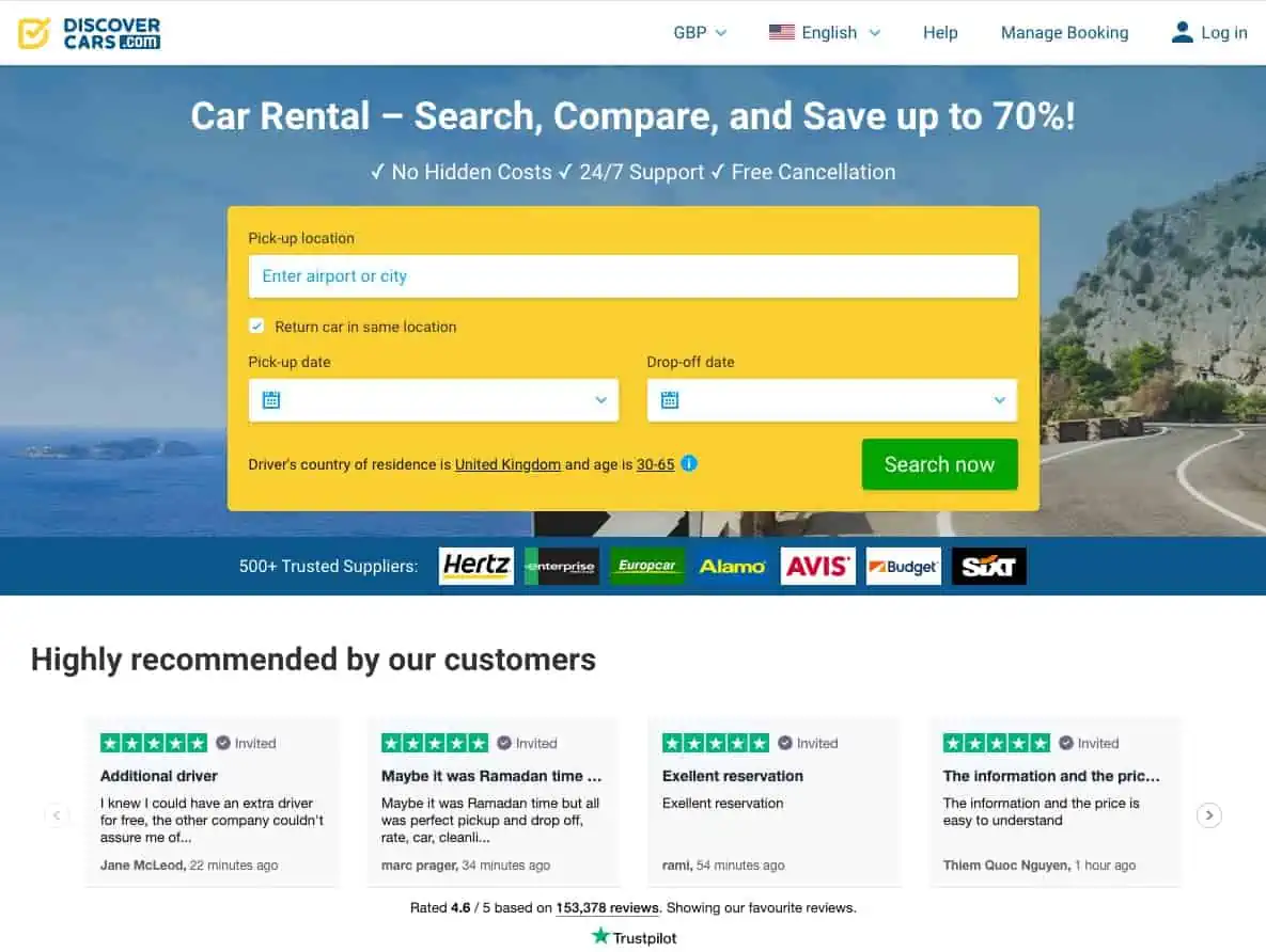 is discover cars legit